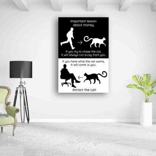 החתול והכסף