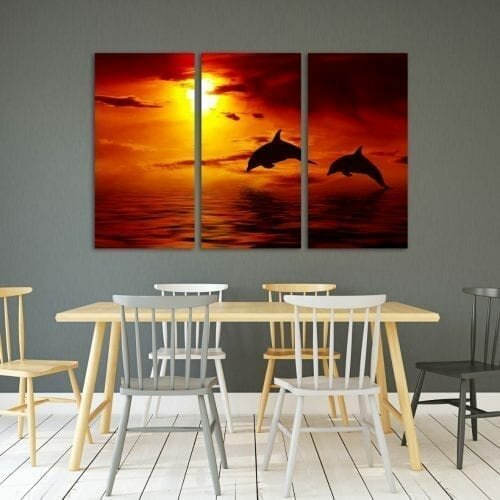 צמד דולפינים