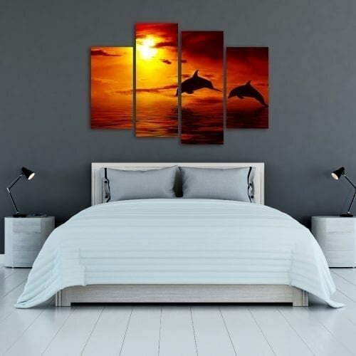 צמד דולפינים