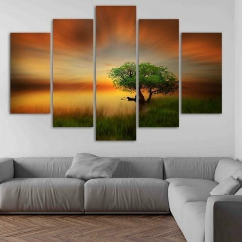 שקיעה מוזהבת