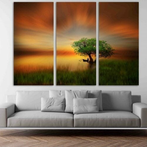 שקיעה מוזהבת