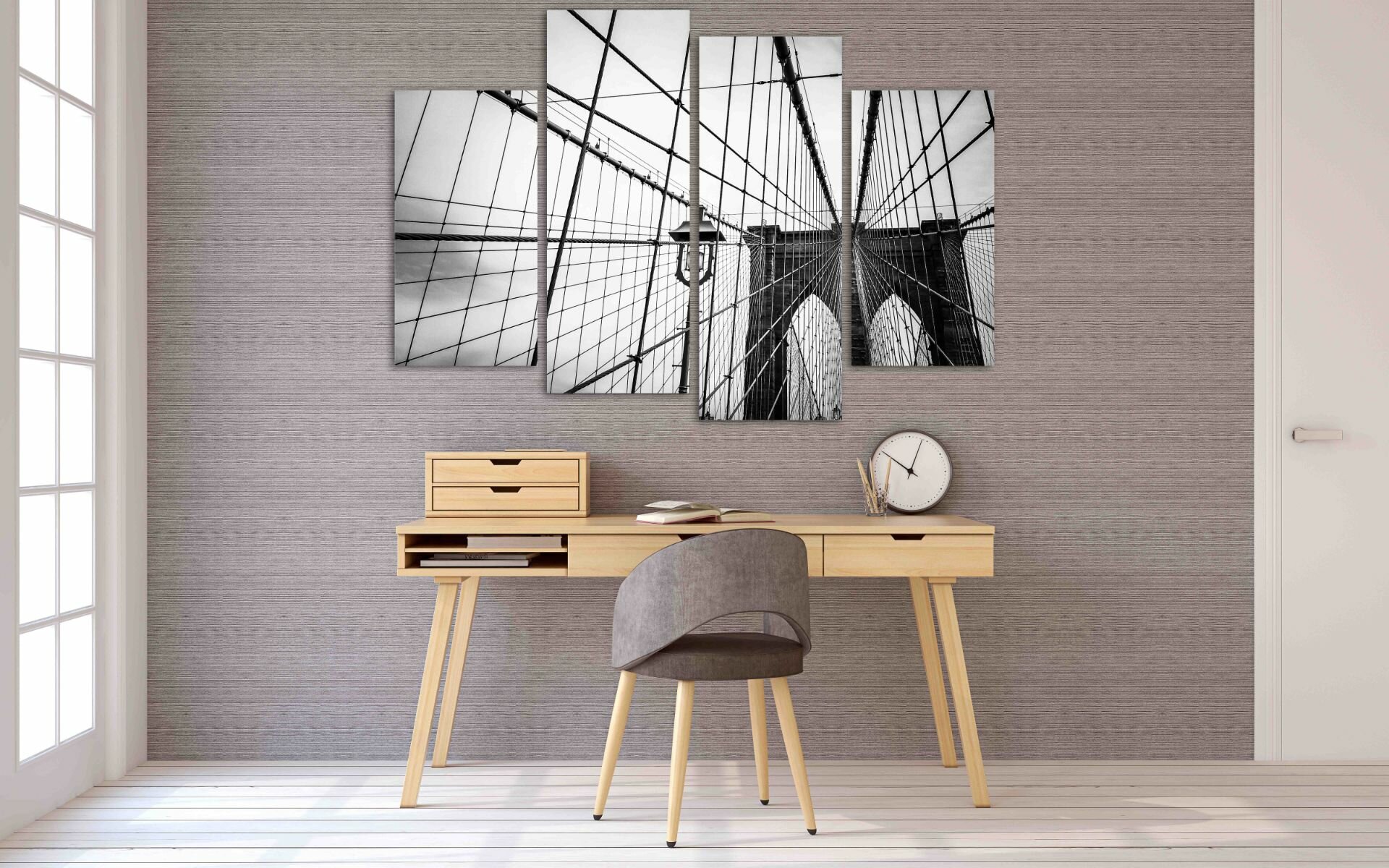 גשר ברוקלין מבפנים 3 גשר ברוקלין מבפנים