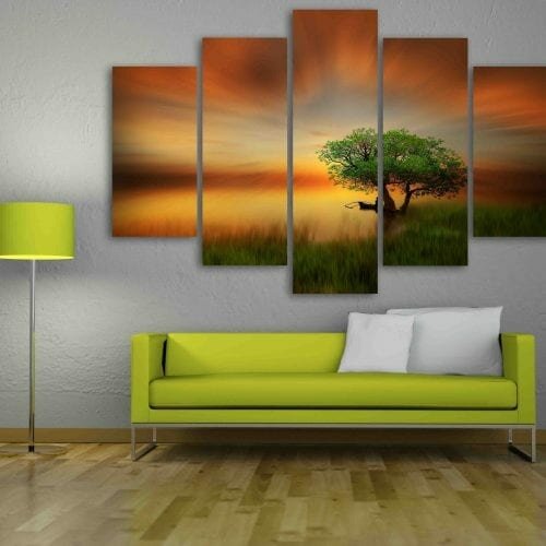 שקיעה מוזהבת