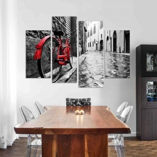 אופניים אדומים אולד פשן