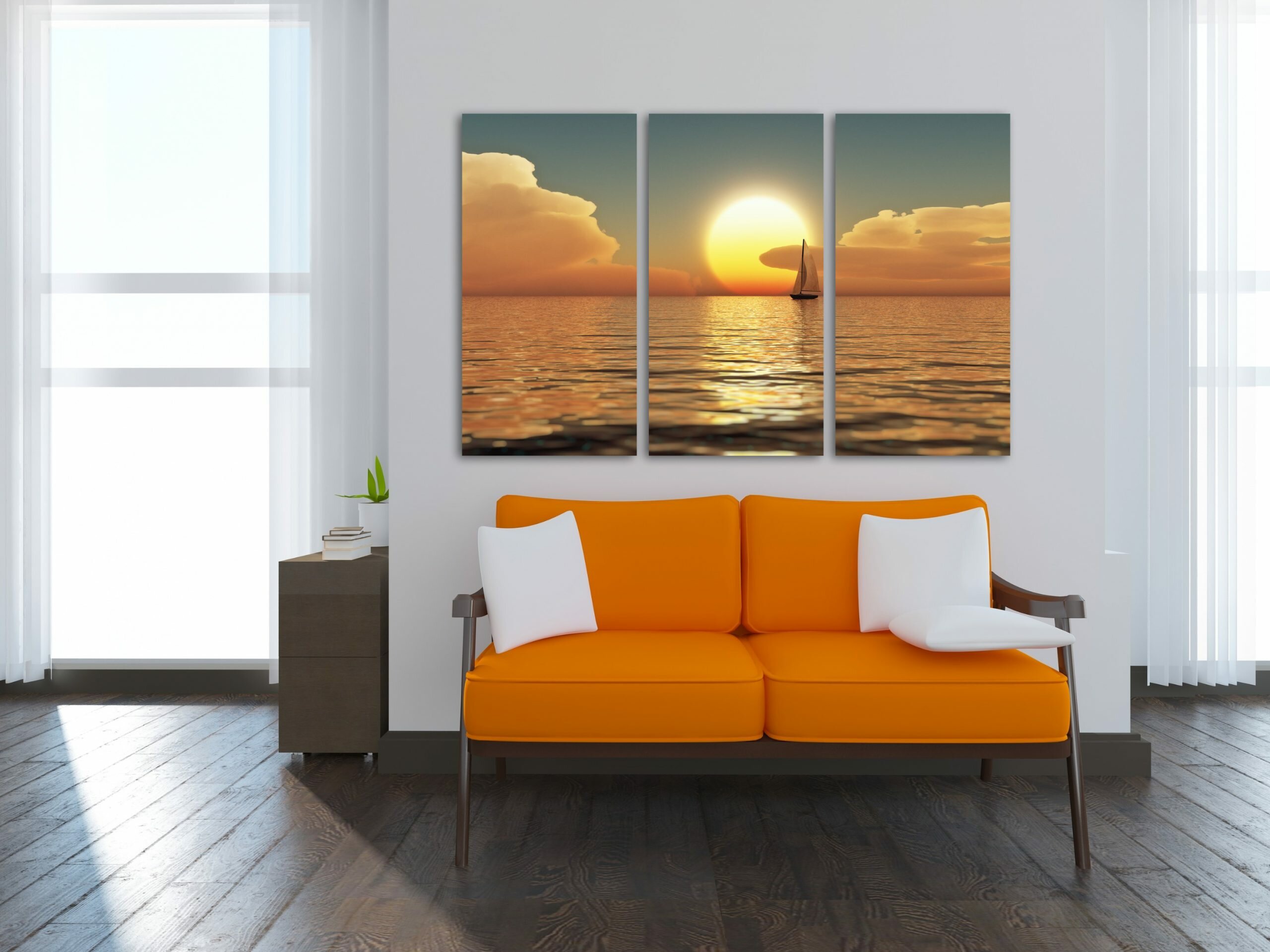 מפרשית בשקיעה 4 מפרשית בשקיעה