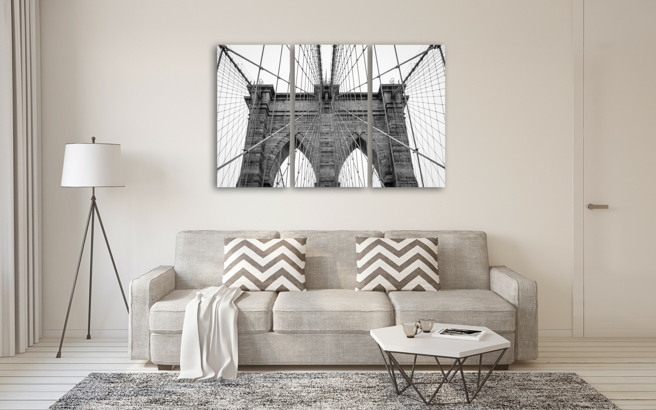 גשר ברוקלין בשחור לבן 4 גשר ברוקלין בשחור לבן