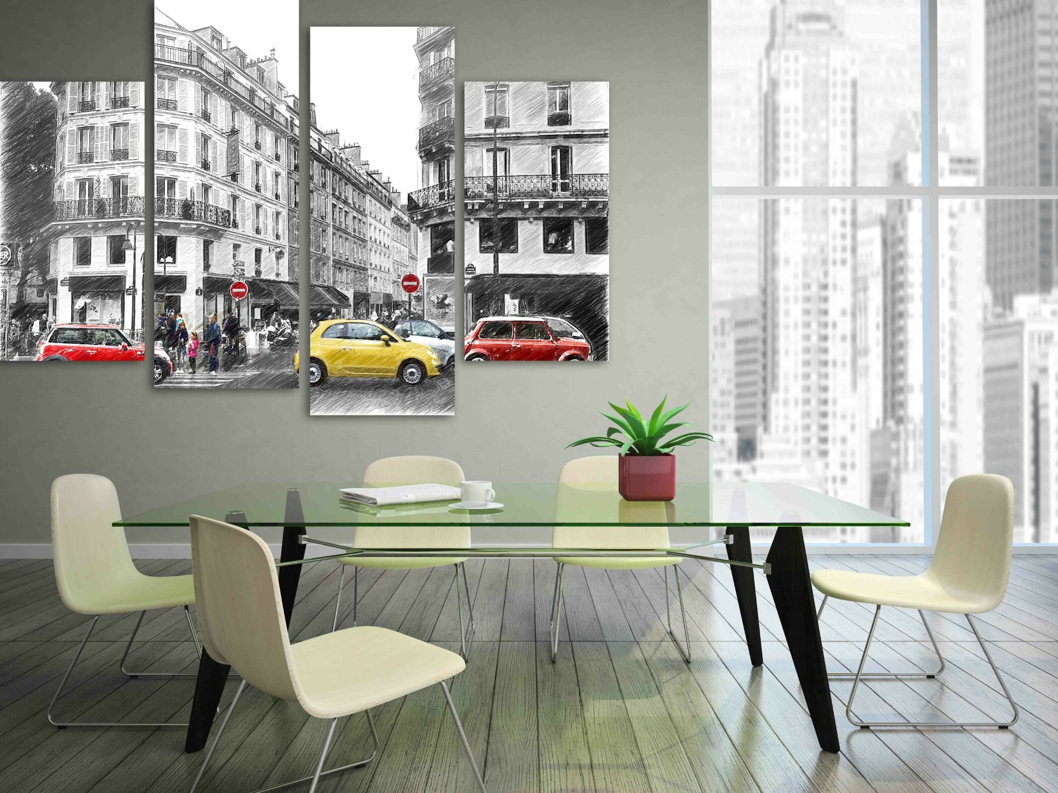 רחובות פריז 4 רחובות פריז