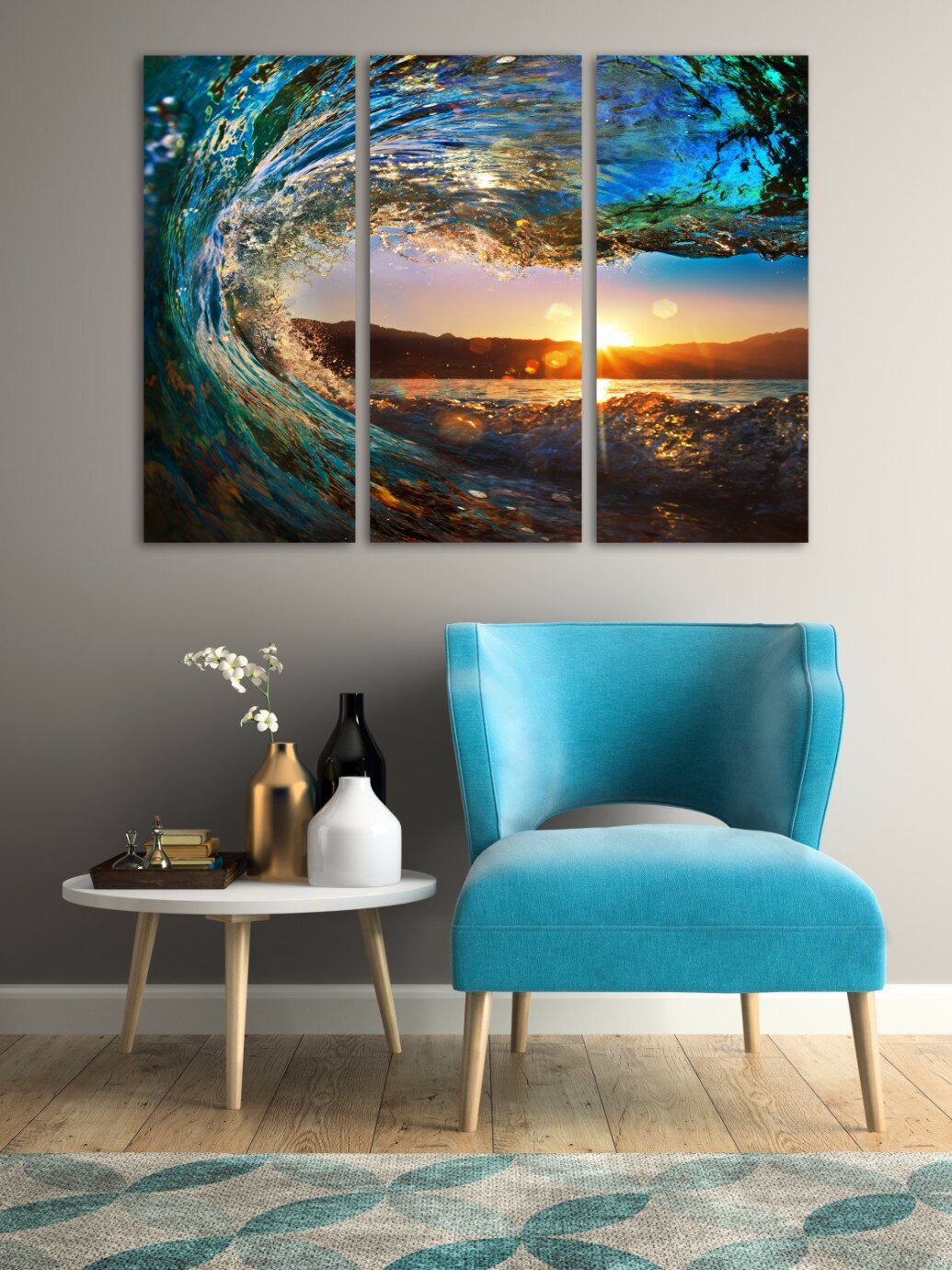 גל בשקיעה 4 גל בשקיעה