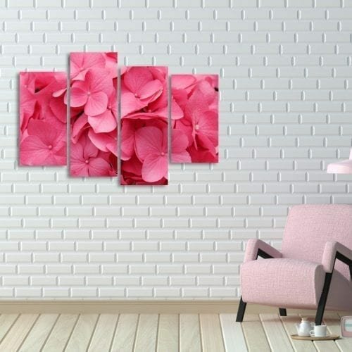 פרחים ורודים