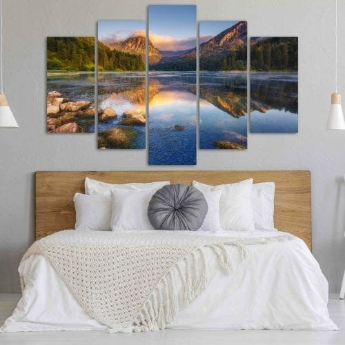 אגם בין ההרים