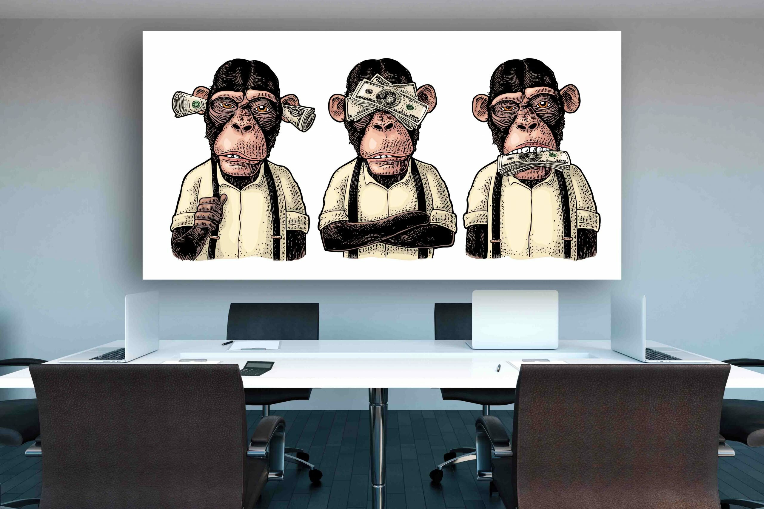 White office interior