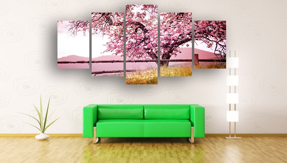 Modern interior of room 3d render