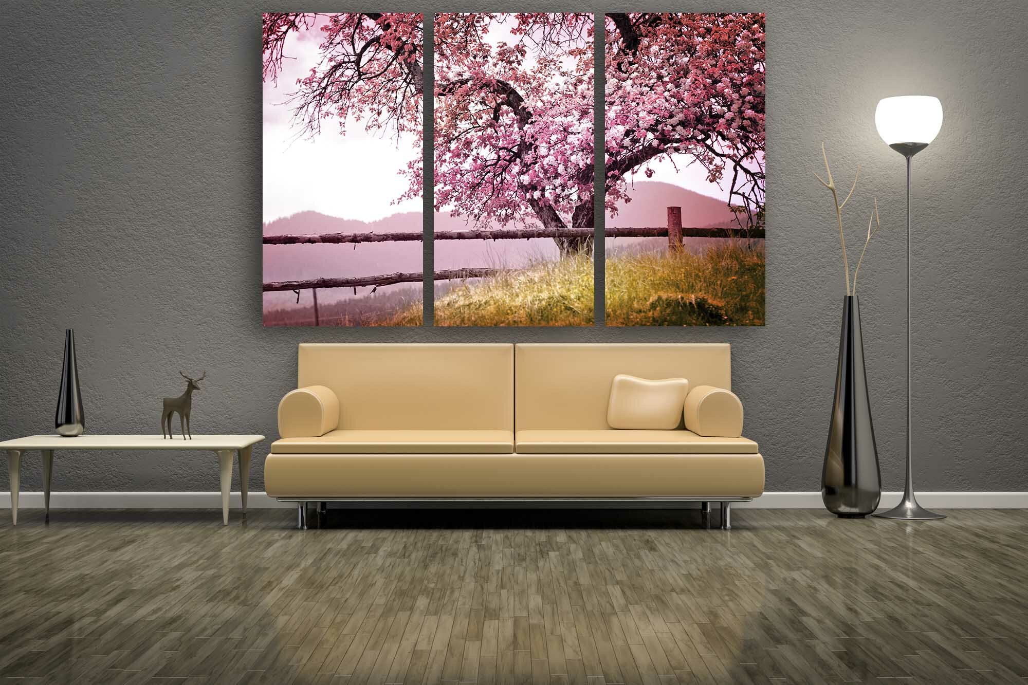 green room with a sofa